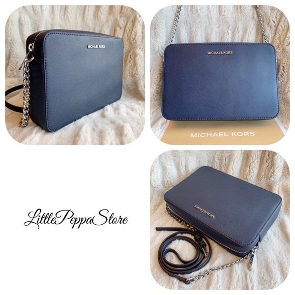 michael kors navy crossbody